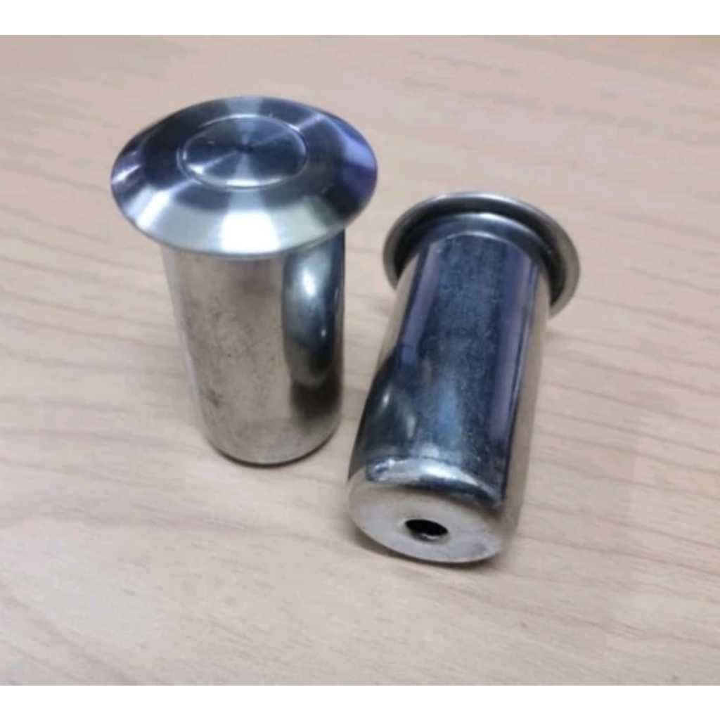Penutup Lubang Grendel  Slot Tanam Stainless/Lubang Slot Pintu Bawah/Lubang Grendel Anti Debu Lantai