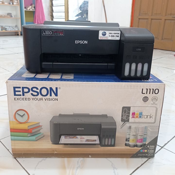 Printer Epson L1110 ink tank ecotank infus original second
