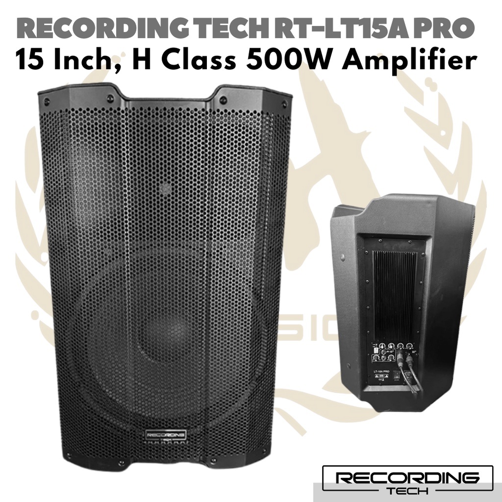 RECORDING TECH LT15A PRO, 15 Inch Speaker Aktif
