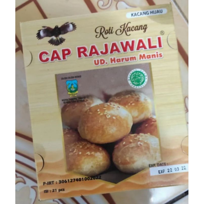 

ROTI KACANG ASLI RAJAWALI KHAS TEBING TINGGI