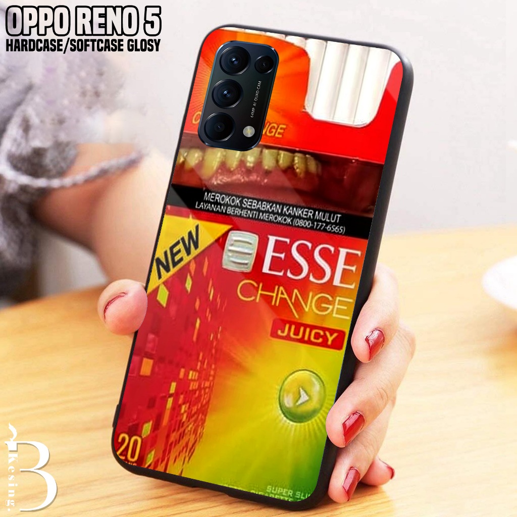 Case OPPO RENO 5 - Casing OPPO RENO 5 Motif ESS - Silikon Hp OPPO RENO 5 - Kesing Hp OPPO RENO 5 - S