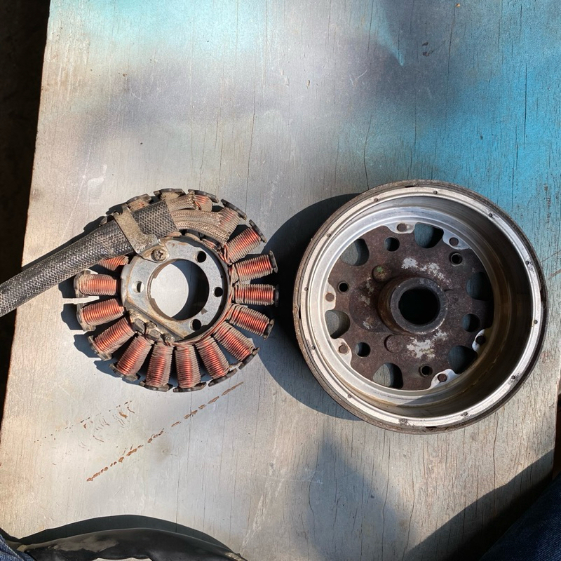 Spul magnet acg second ori copotan scoopy esp tanpa sensor ckp (2017-2020) layak pakai