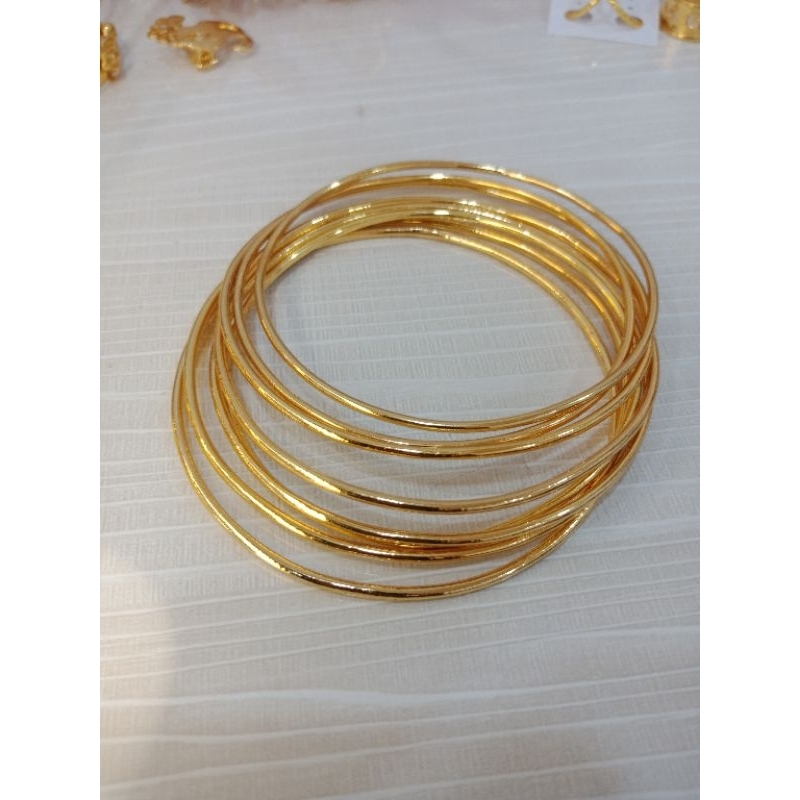 Gelang set 7 lapis pasir emas crum khas Aceh