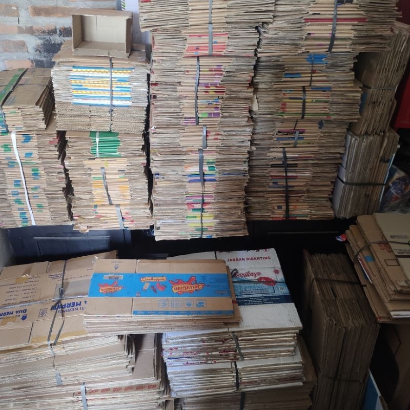 

Kardus bekas layak pakai untuk packing 1 kg