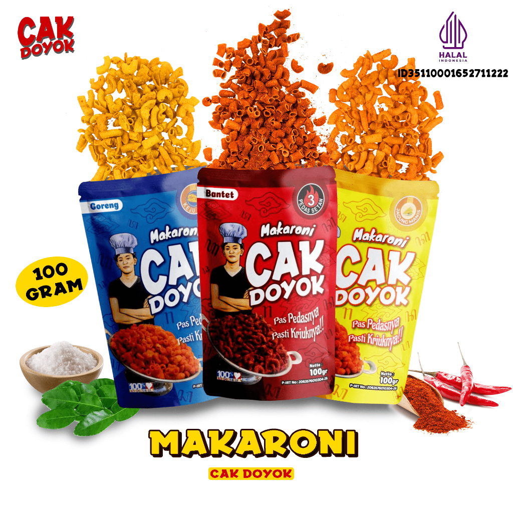 

[PREMIUM] MAKARONI MAKRONI BANTET CAK DOYOK BANTAT GORENG PIPA KRIUK CRISPY KREMES PREMIUM MURAH LEZAT NIKMAT SNACK MAKANAN RINGAN JAJAN JAJANAN KEKINIAN MURAH TERLARIS CAMILAN CEMILAN SERBA PEDAS PEDES HOT JAGUNG BALADO BARBEQUE BBQ KEJU DAUN JERUK 100gr