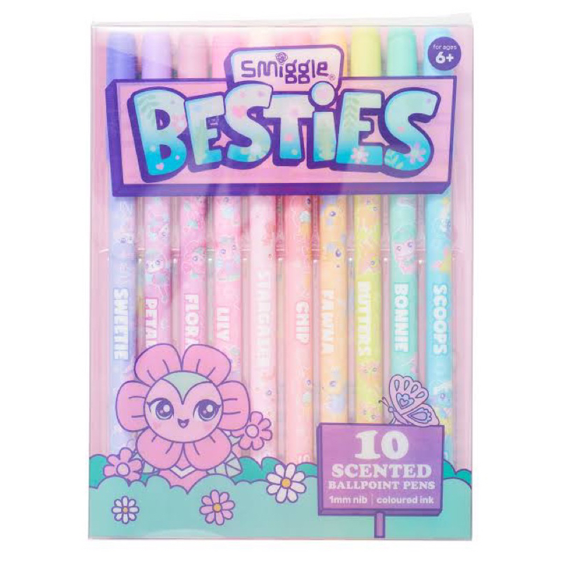 

smiggle bestie pen pack original