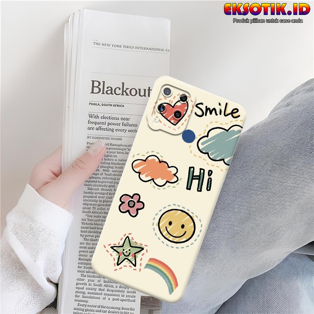 Case Realme C15 - Casing Realme C15 - Fashion Case Terbaru - Silikon Realme C15 - Motif Keren Dan Lu