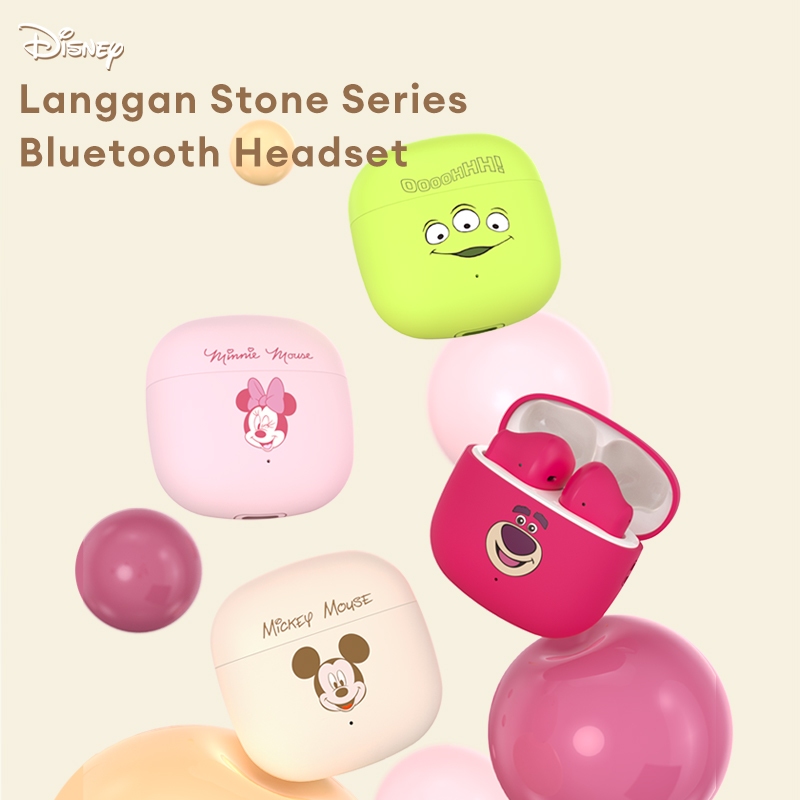 	 Disney DN16 Wireless Bluetooth 5.3 Earphone TWS Smart Touch Gaming Music Dual Mode With Mic	