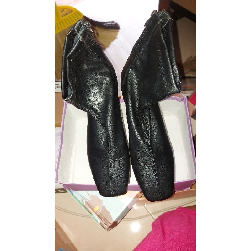 sepatu boots wanita/korea/heels