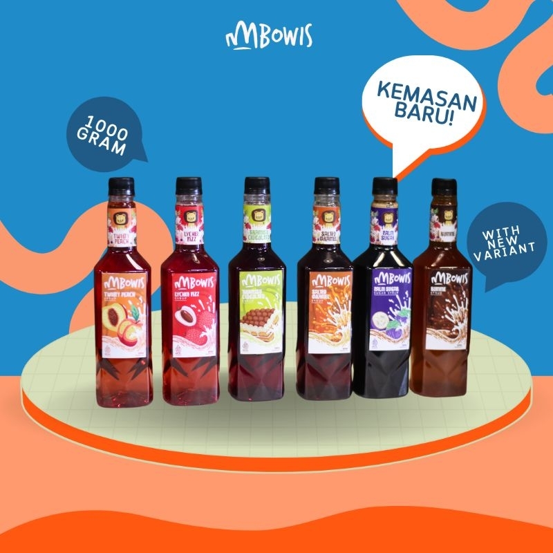 

MboWis Gourmet Syrup 1000gr