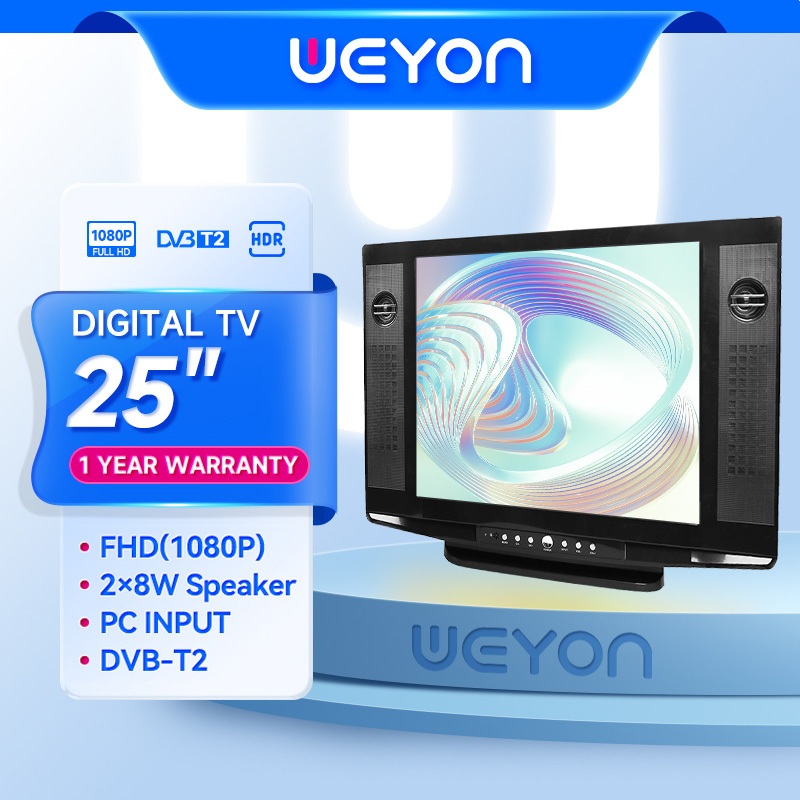 Weyon TV Tabung Digital 25 inch Televisi TV LED HD SEMI-TABUNG