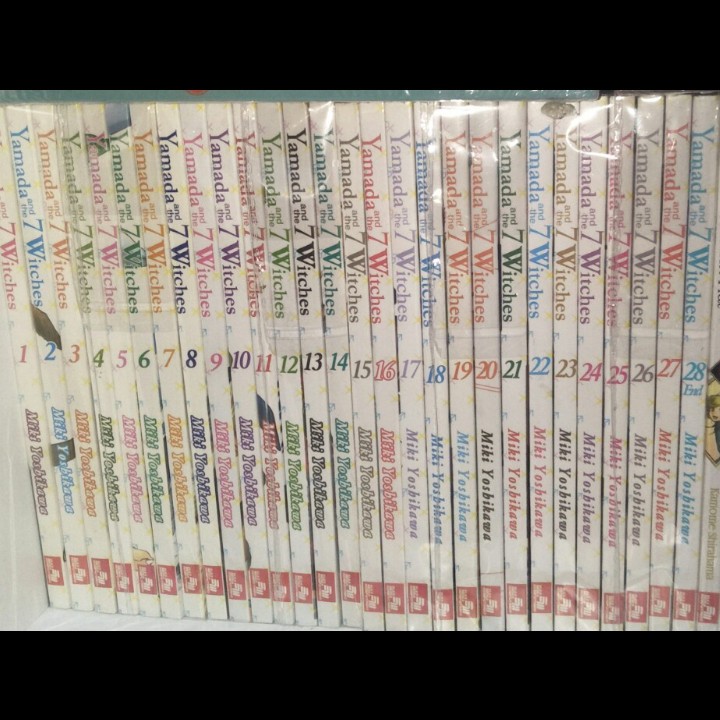 Komik Yamada and the 7 Witches vol 1-28 set kolpri