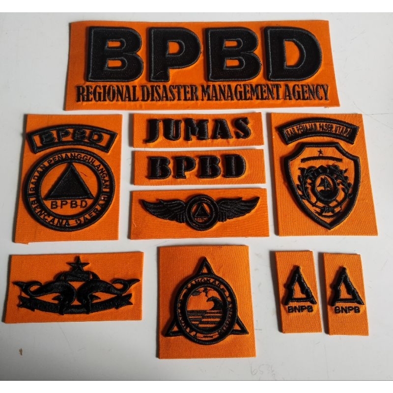 atribut bpbd timbul