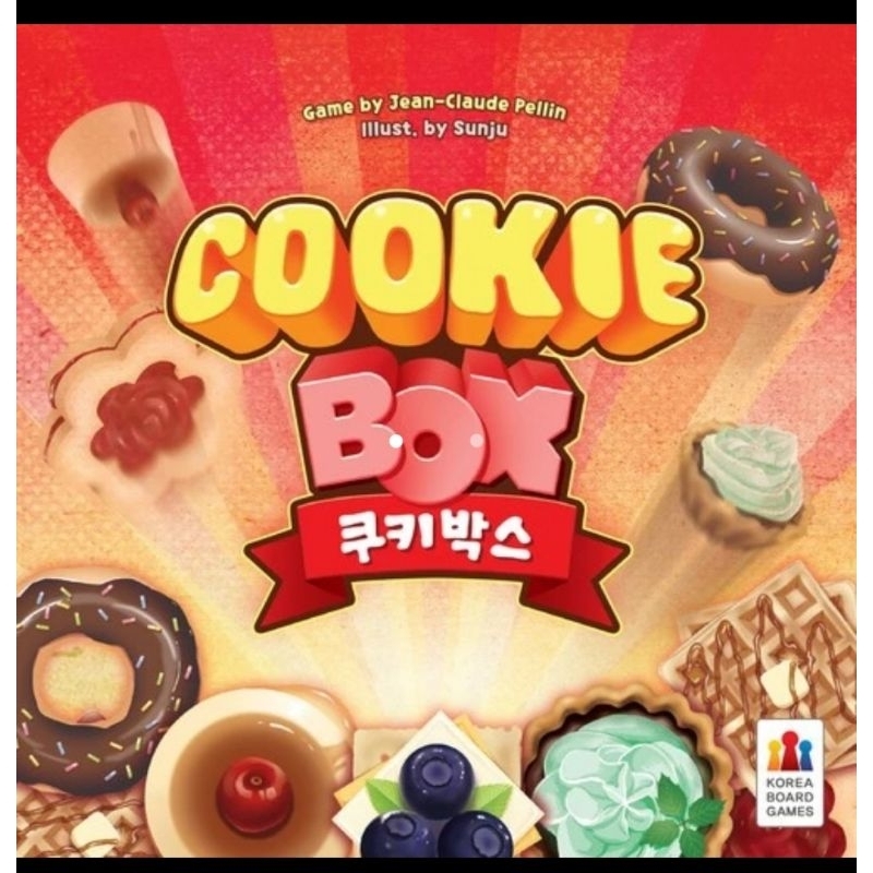 Board Game Cookie Box Original