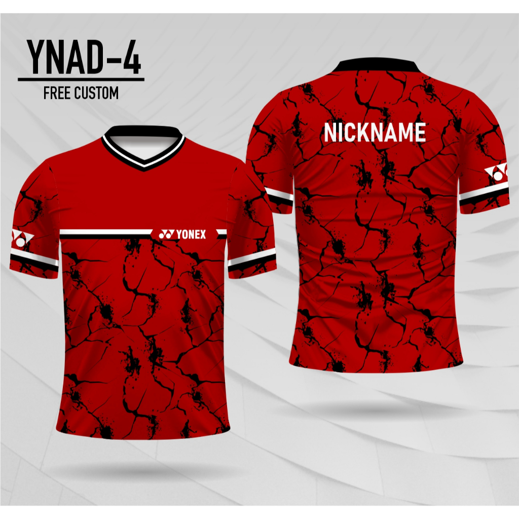 Jersey YONEX jersey badminton FREE CUSTOM