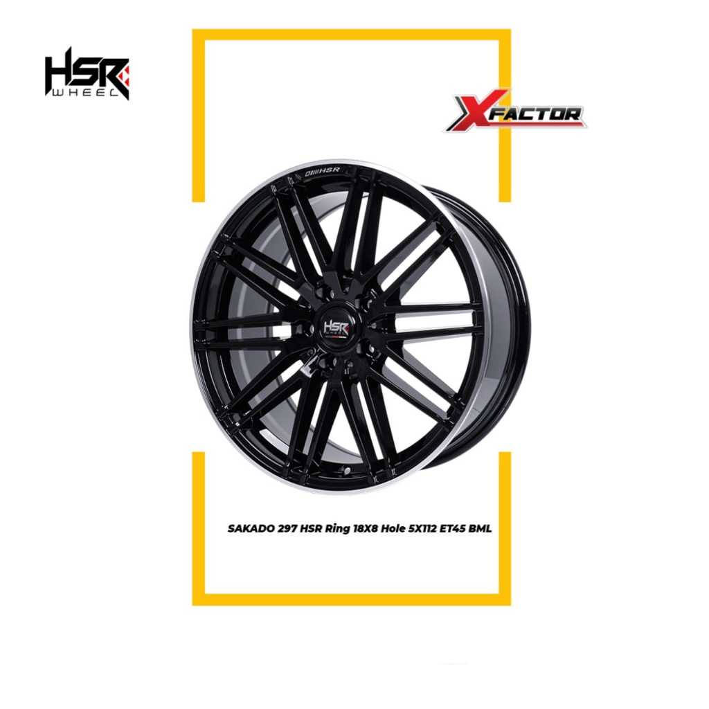 VELG MOBIL HSR R18 HSR SAKADO R18X8 H5X112 ET45 BML