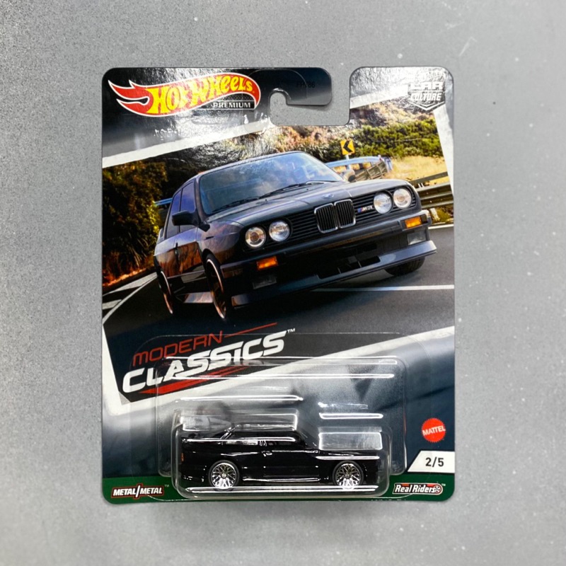 HotWheels BMW E30 Hitam Modern Classic