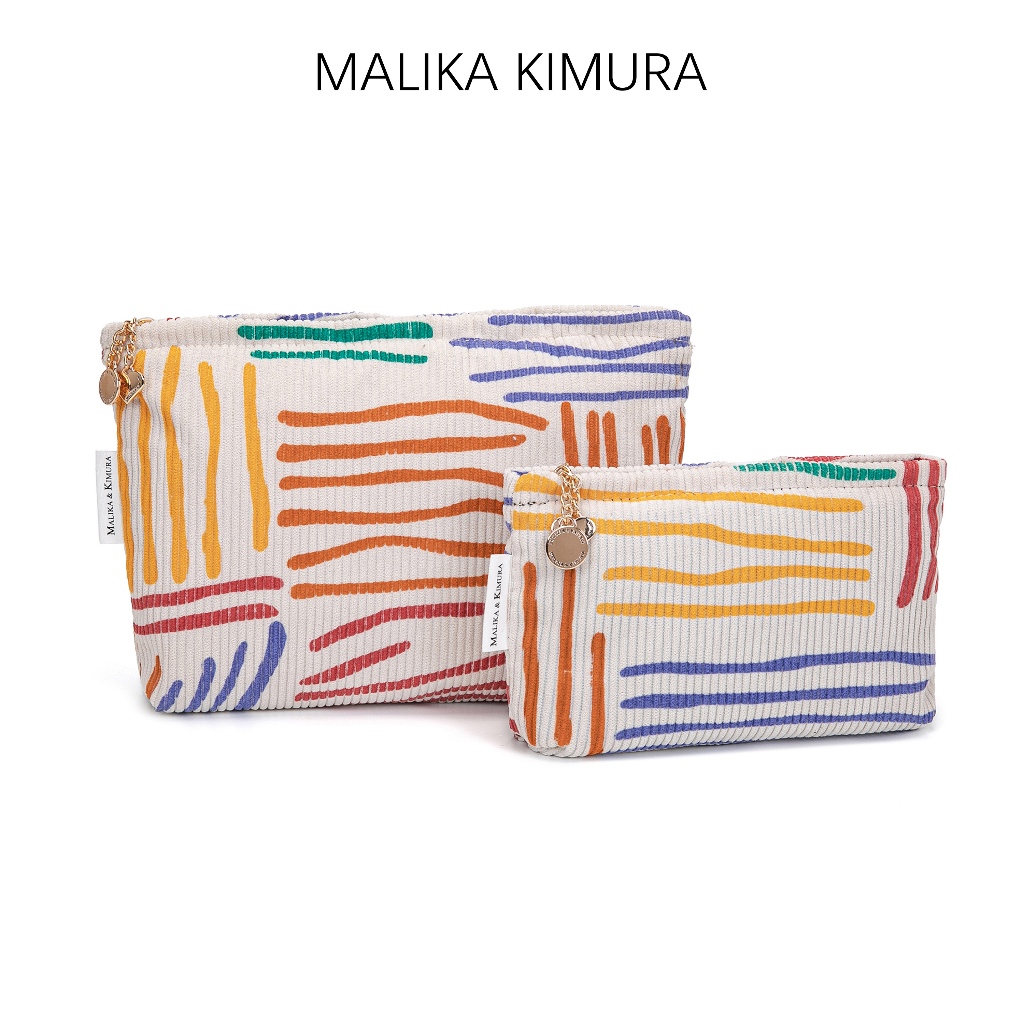 MALIKA KIMURA Dompet Koin & Tangan + Tas Rajutan Wanita - Multifungsi Best Seller 2024