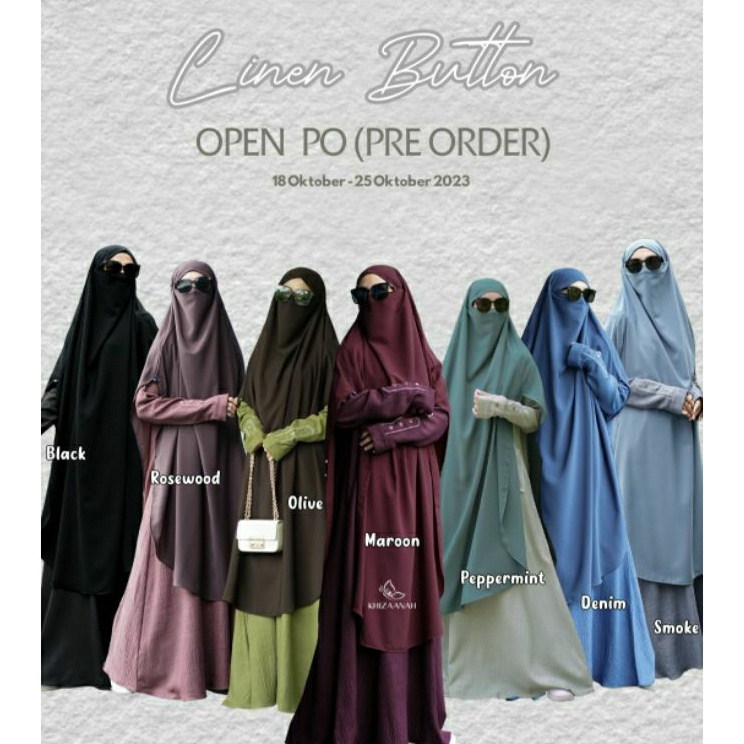 Special Surprise  READY SIAP KIRIM  FK Calla dan FK LULA by Khizanah Sunnah  FK French Khimar jetbla