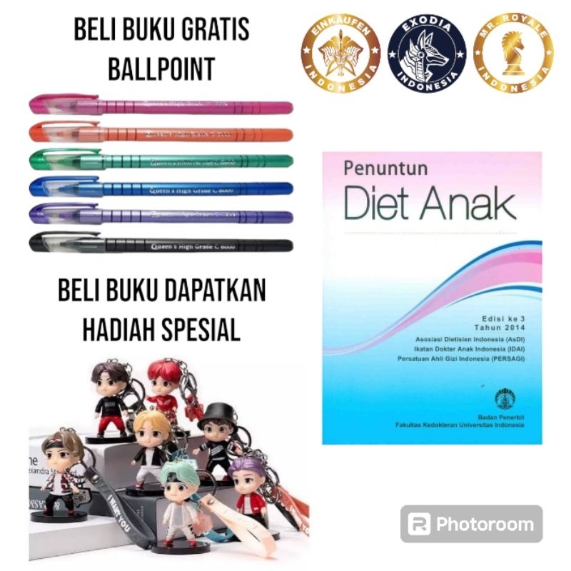 [ORIGINAL] Penuntun Diet Anak Edisi 3 Tahun 2014 FKUI Best Seller