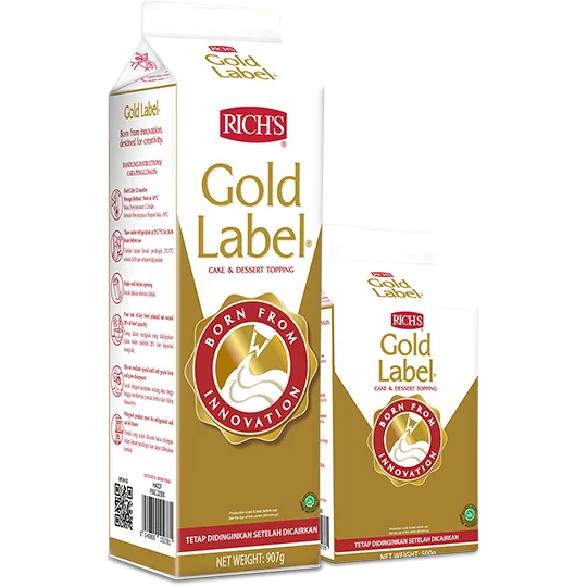 

Rich's Gold Label whipping cream