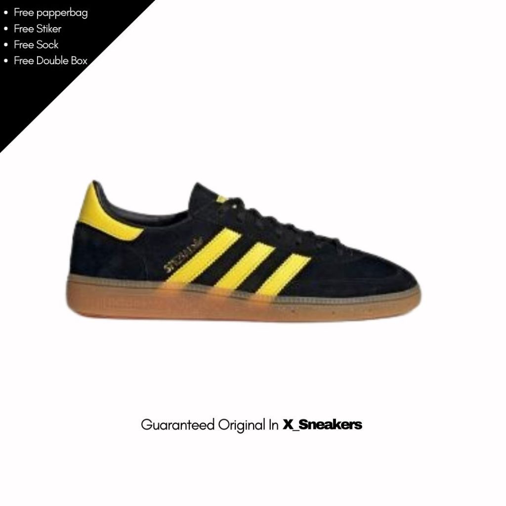 Sneakers Adidas  Handbal Spezial Core Black Yelow Gold Original