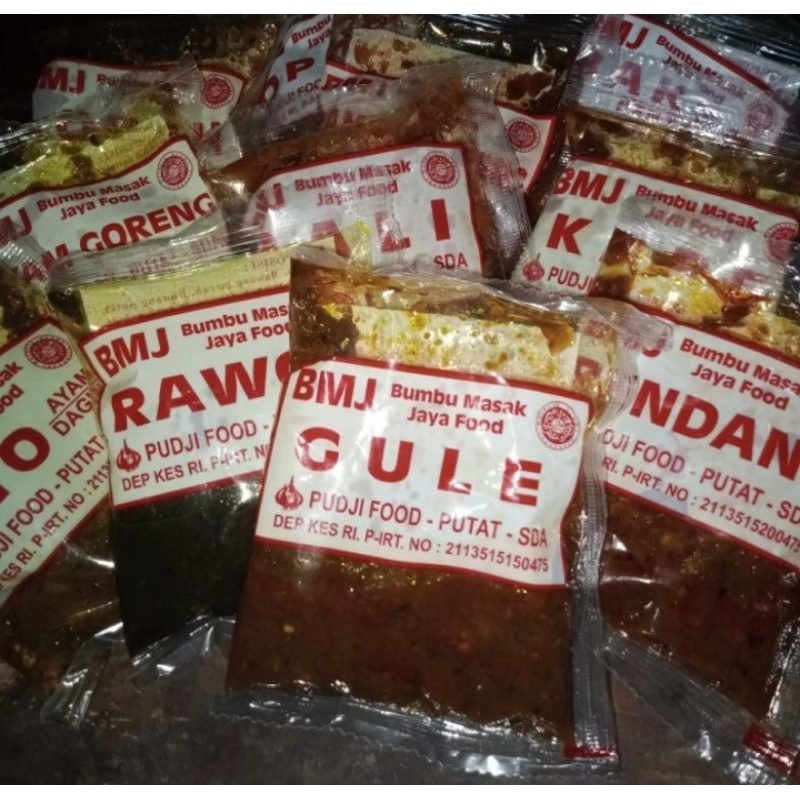 

Bumbu soto/rawon/rendang/gule BMJ