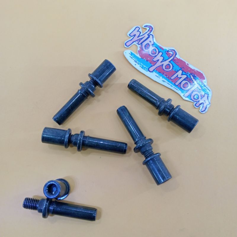 Baut Tahanan Dispad Kaliper Rem Cakram Plus Mur HONDA / Baut Mur Usus Tahanan Kaliper