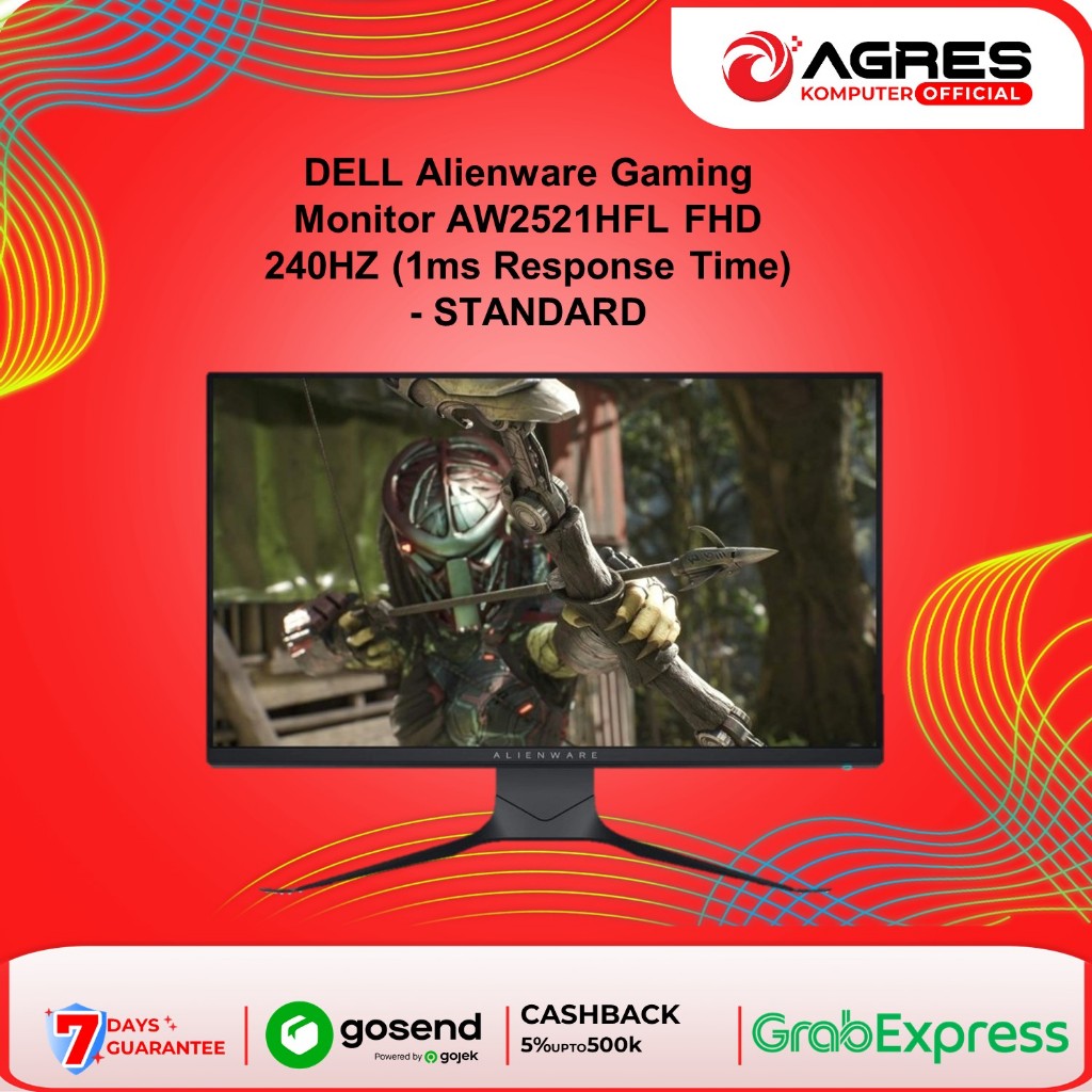 DELL ALIENWARE LED MONITOR 25 IPS LED FHD LUNAR
