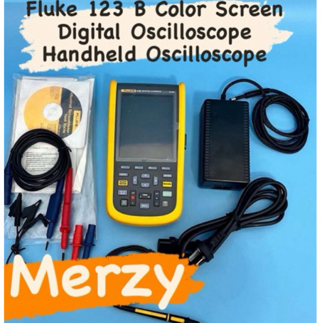 Fluke 123 B Color Screen Digital Oscilloscope Handheld Oscilloscope