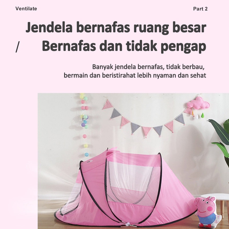 NEW Tenda Anak/Tenda Camping Anak Lipat Mainan/Tenda Anak Karakter /TENDA CAMPING ANAK LIPAT/ Tenda
