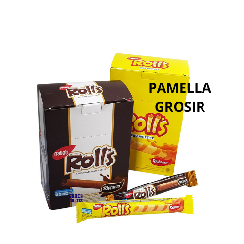 

WAFER NABATI ROLL BOX 126 GR ISI 20 PCS