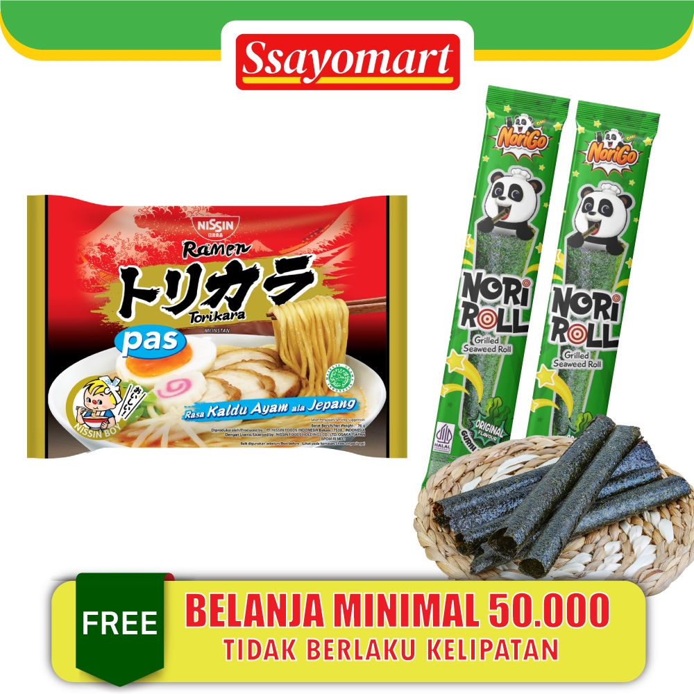 

Nissin Ramen Pas Torikara Rasa Kaldu Ayam Ala Jepang 76 Gr