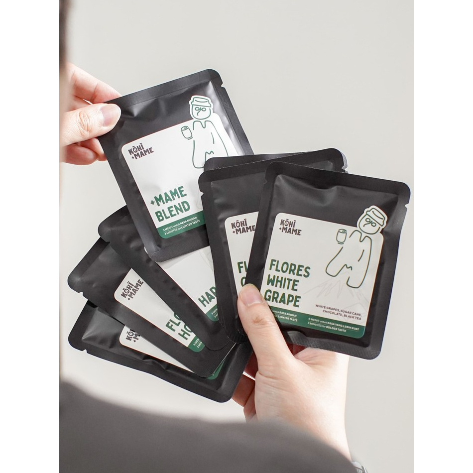 

DRIP BAG COFFEE BOX | 7 DAILY COFFEE DOSE | KOPI SARING SACHET