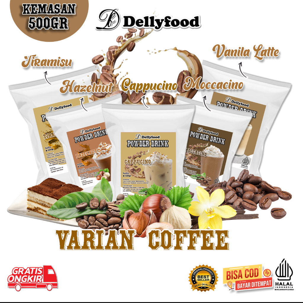 

Bubuk Minuman Varian Coffee 500gr