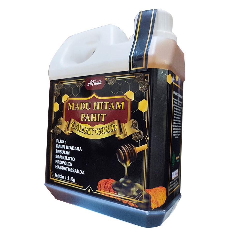 

p4yu madu hitam pahit gamat gold 1 kg al faqih
