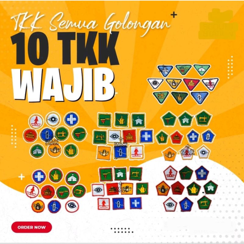 Tkk Pramuka Wajib / 10 Tkk Pramuka Siaga Penggalang Penegak