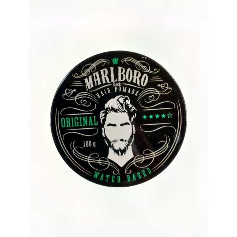 POMADE MARLBORO BLACK/ ORIGINAL/HAIR STYLING/BARBERSHOP