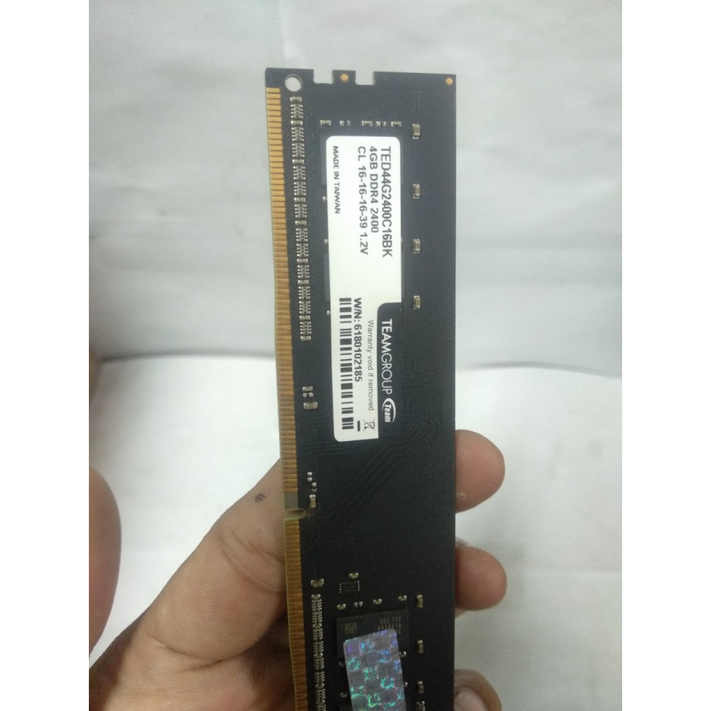 Memori DDR4 4GB Pc 2400 TeamElite