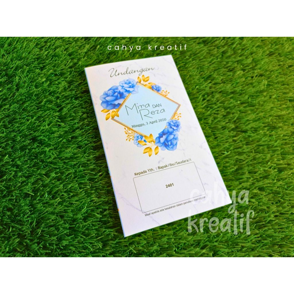 Undangan Nikah Pernikahan Khitan ERBA 2405