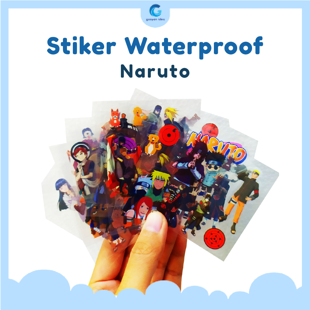 

STICKER NONO NARUTO [ECER] WATERPROOF / 1 LEMBAR STIKER