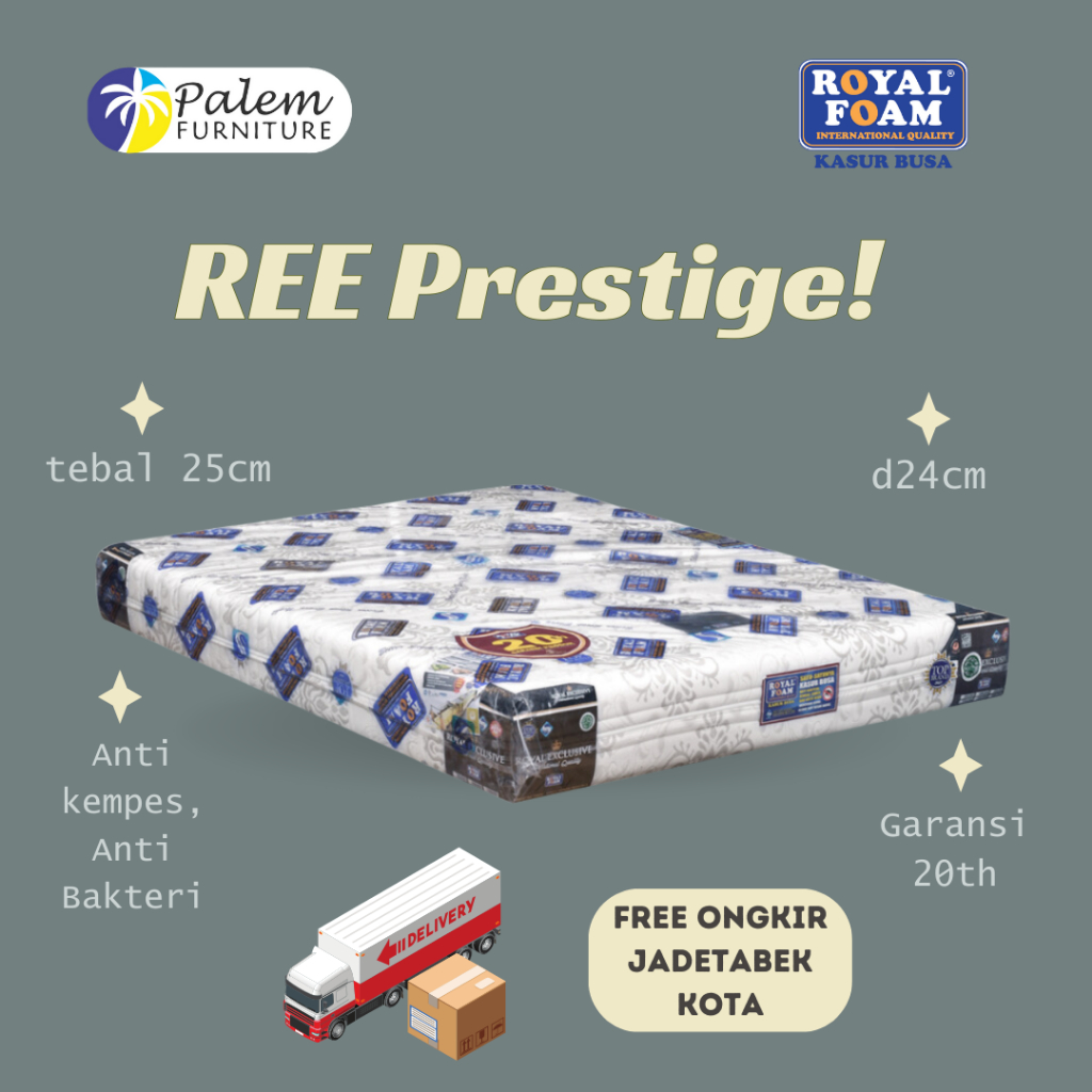 KASUR BUSA ROYAL FOAM REE PRESTIGE