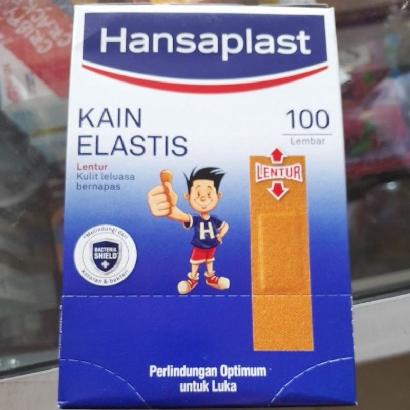 

PLESTER LUKA HANSAPLAST (1 BOX ISI 100 Lembar)
