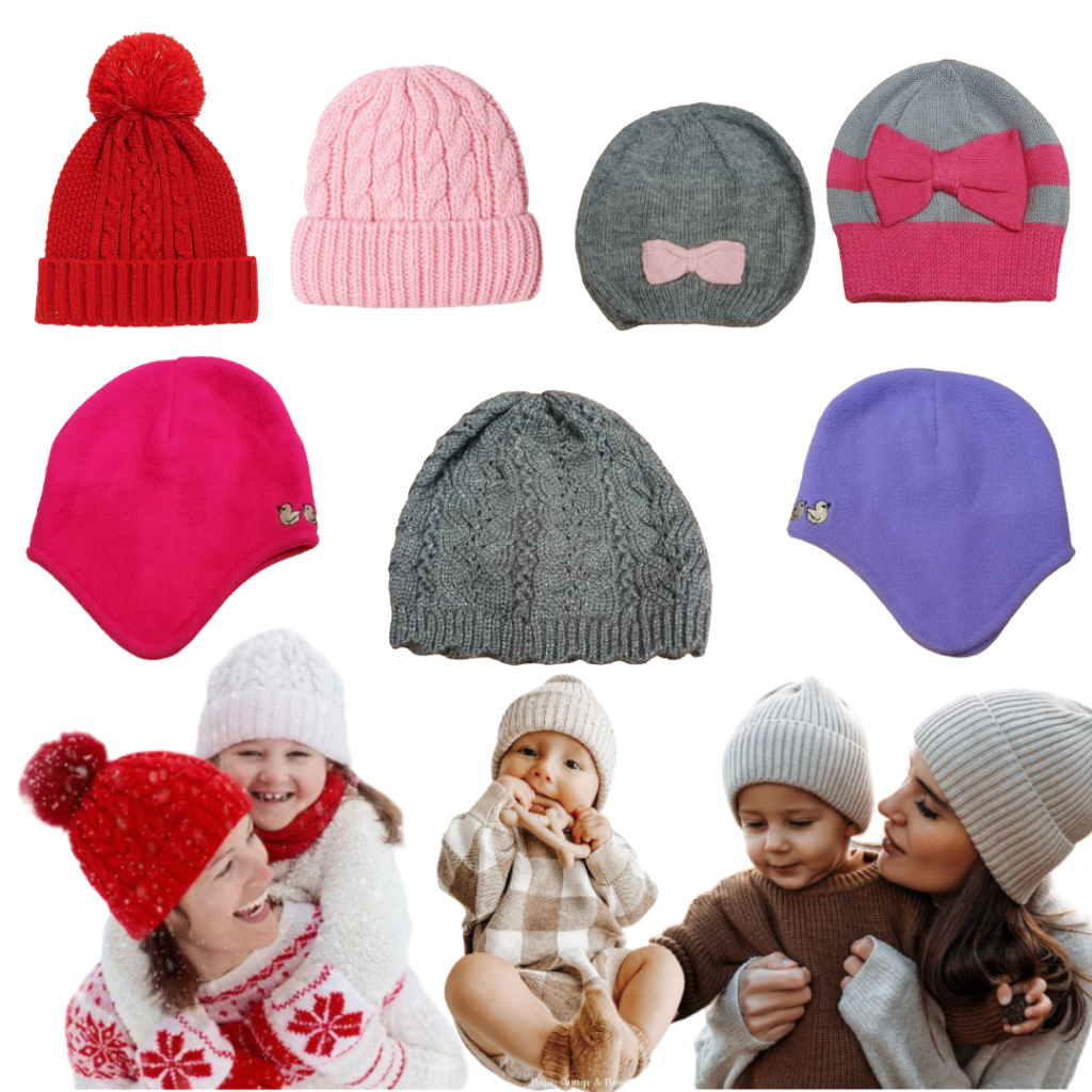 Topi Kupluk Rajut Fuji / Furtalk Topi Kupluk  bayi anak lucu banget