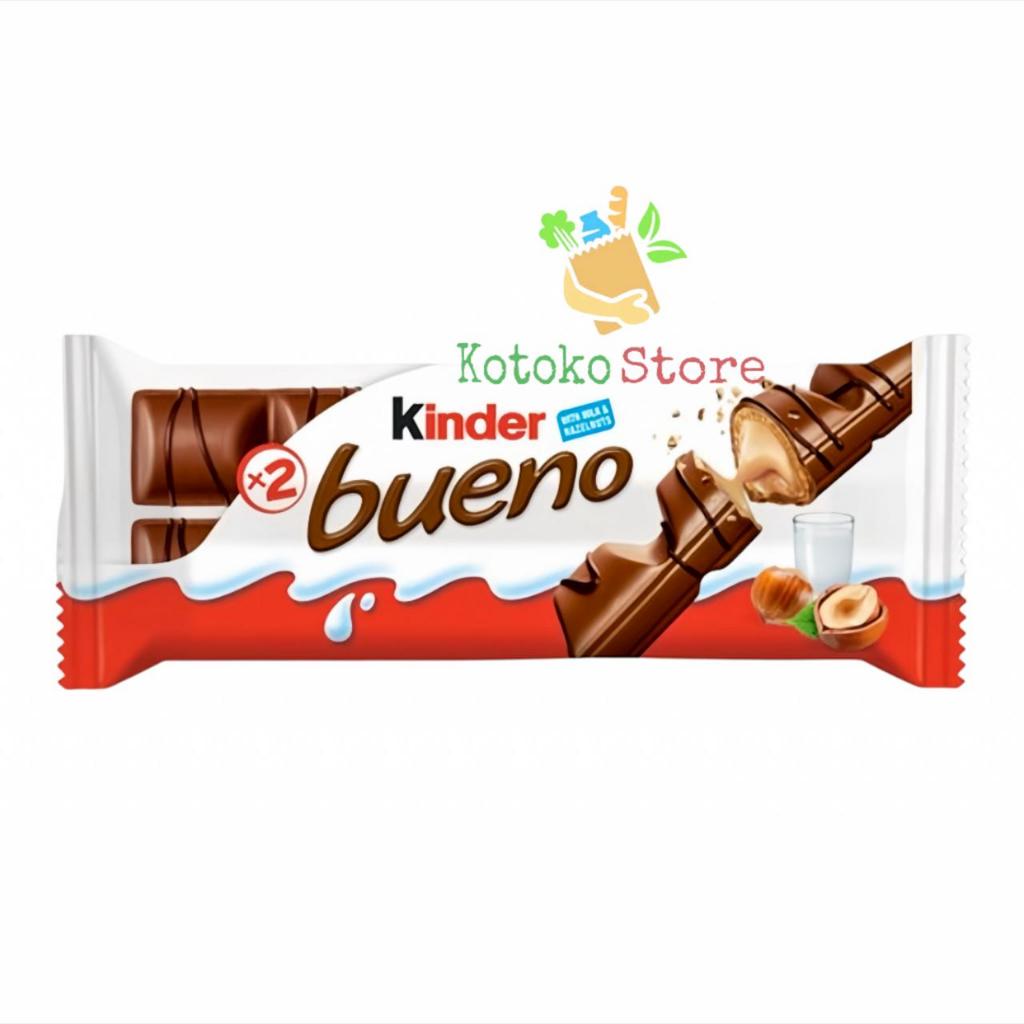 

Kinder Bueno Chocolate / Wafer Coklat Kinder Bueno / Cokelat Kinder Bueno 43gr