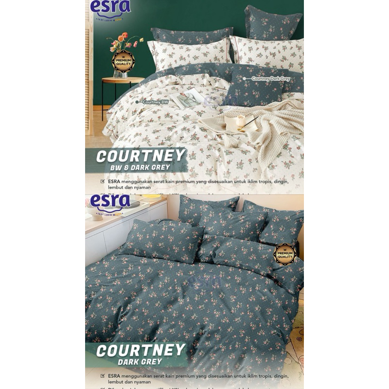 kain sprei meteran courtney esra