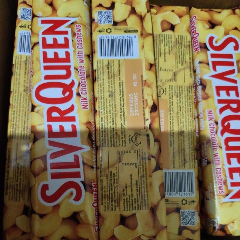 

Silverqueen 55g exp feb/2026