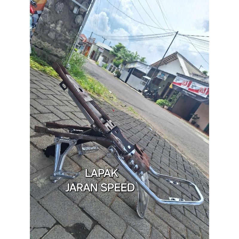 Paket Buntutan Rangka Belakang GL 100 Cepek GL 125 Modifikasi Rakitan Fullset