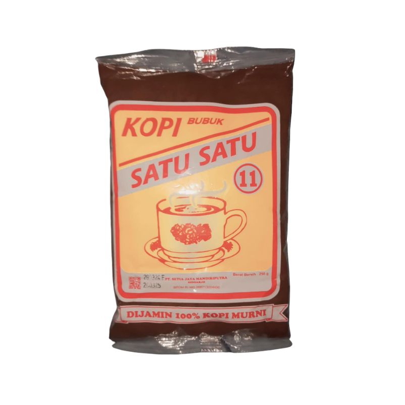 

KOPI SATU SATU 250GRAM / KOPI SATU SATU BUBUK 250GRAM / KOPI BUBUK