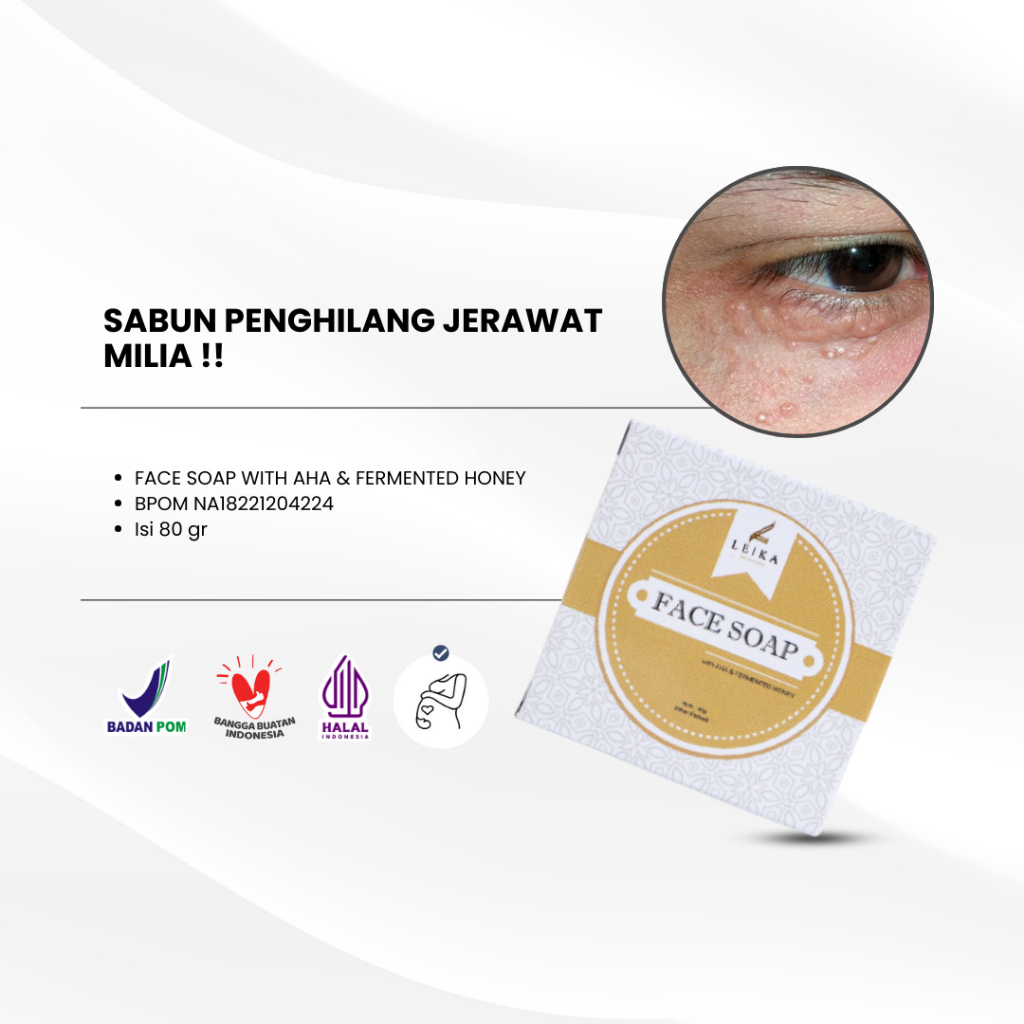 Sabun wajah penghilang milia sabun penghilang jerawat milia penghilang milia paling ampuh sabun mili